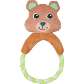 Здрава еко играчка за активни кучета Zolux CALINOU QUOKKA ROPE 